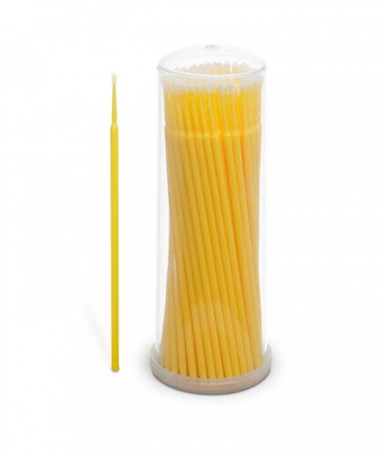 Aplicador Microbrush - Amarillo Regular