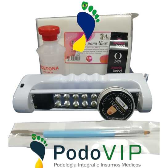 Kit de reconstrucción ungueal Medicamentado