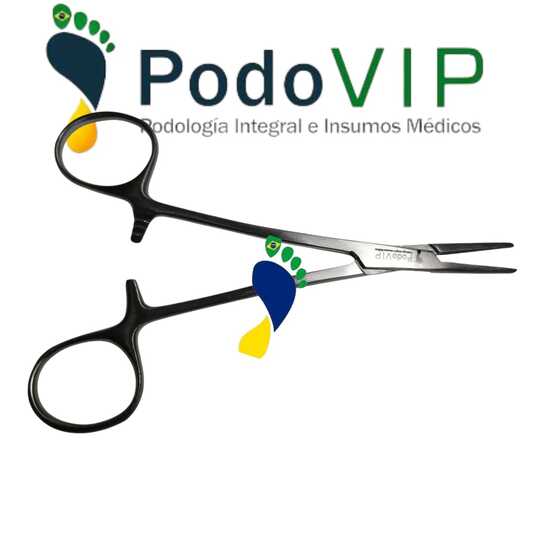 Pinza micromosquito recta