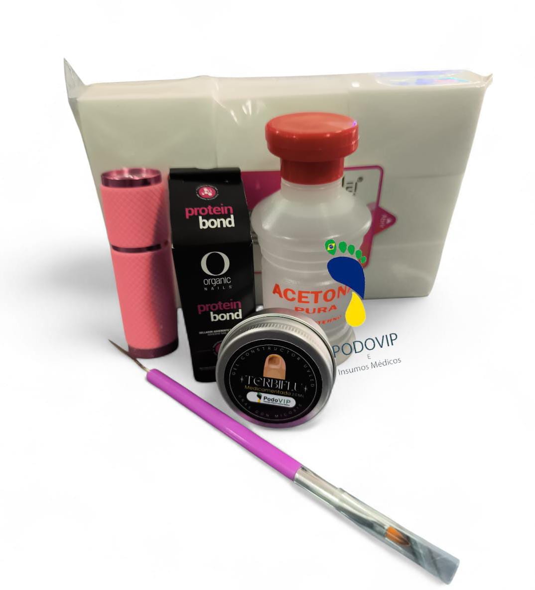 Kit de reconstrucción ungueal Medicamentado