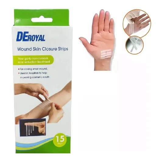 Parche Sutura de Heridas 6mmx100mm