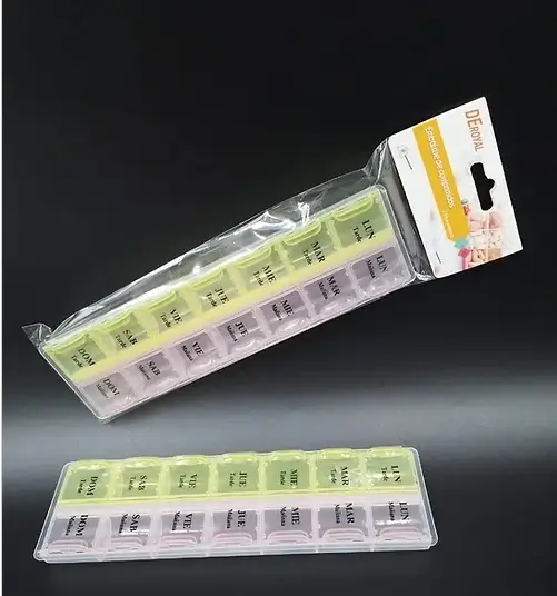 Pastillero 7 Dias Mañana y tarde