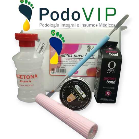 Kit de reconstrucción ungueal Medicamentado