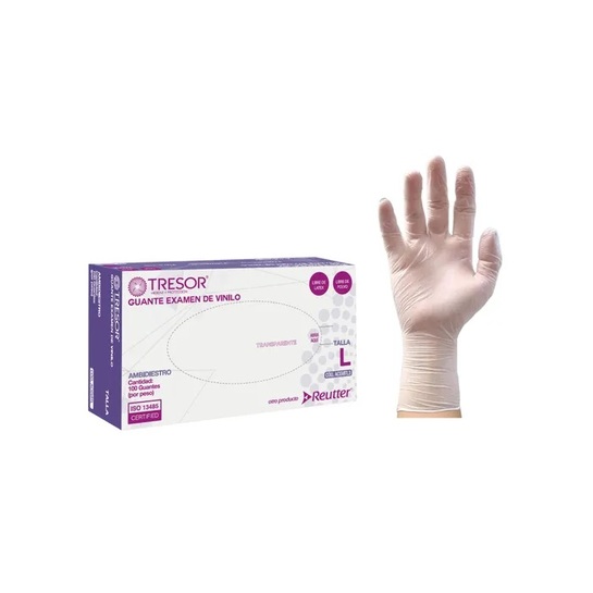 Guante vinilo talla L