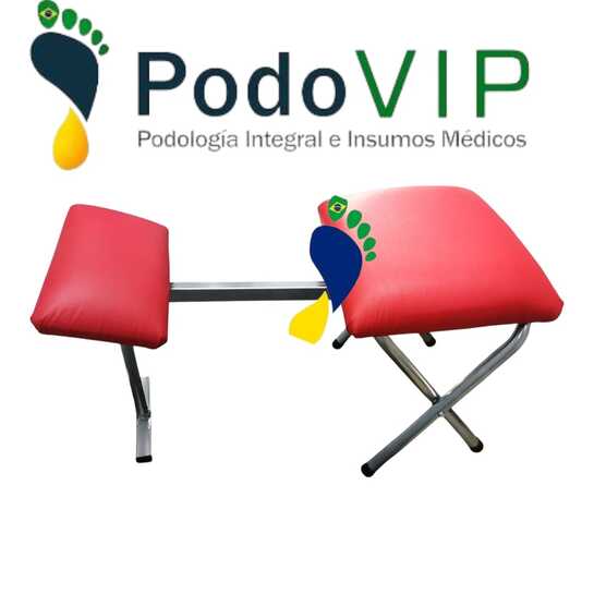 Piso Podológico Domiciliar - Rojo