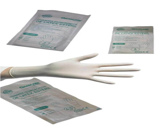 Guantes Quirúrgicos de Latex Estéril - 7.0
