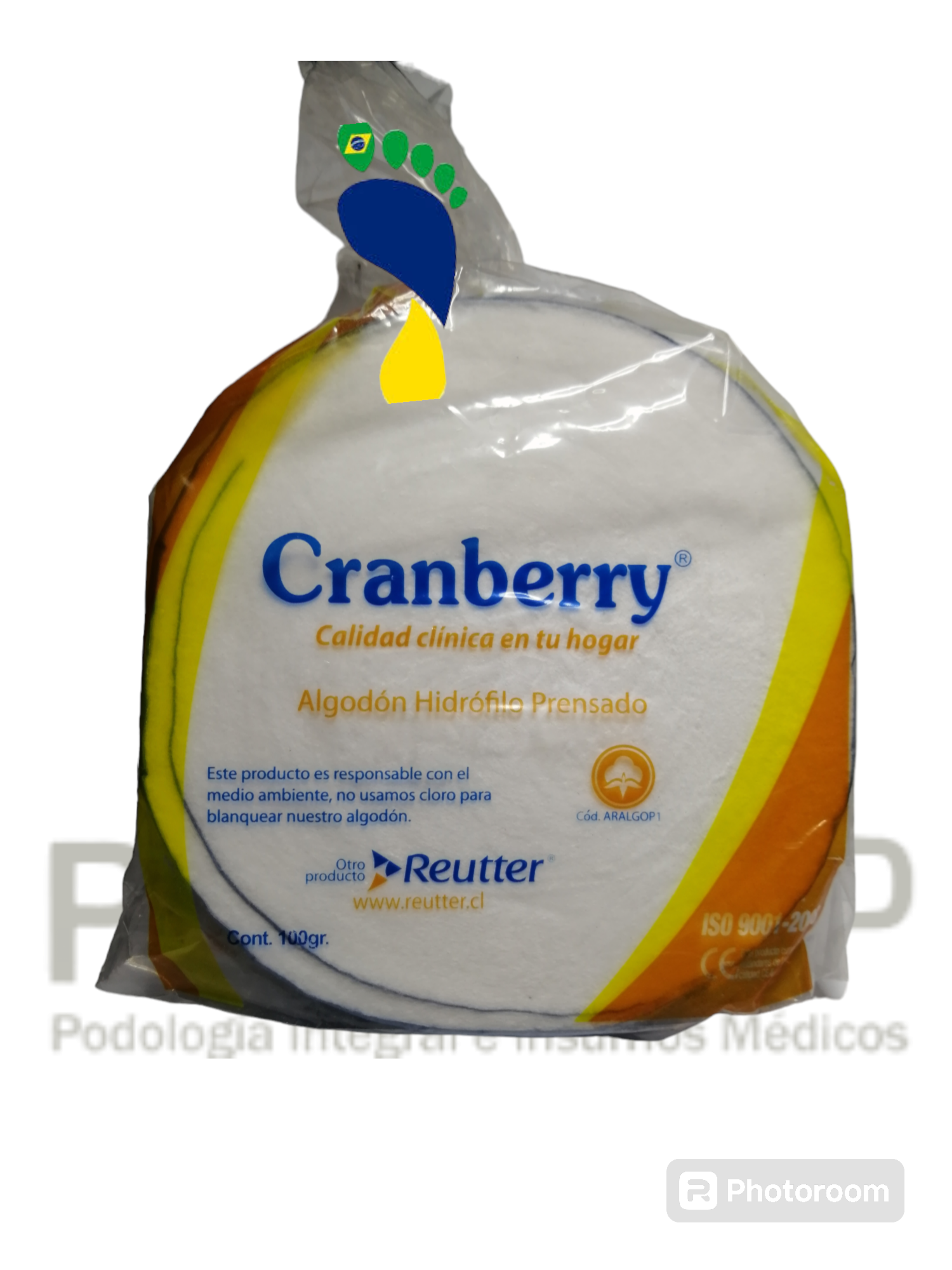 Algodon hidrofilo cranberry 100 gm