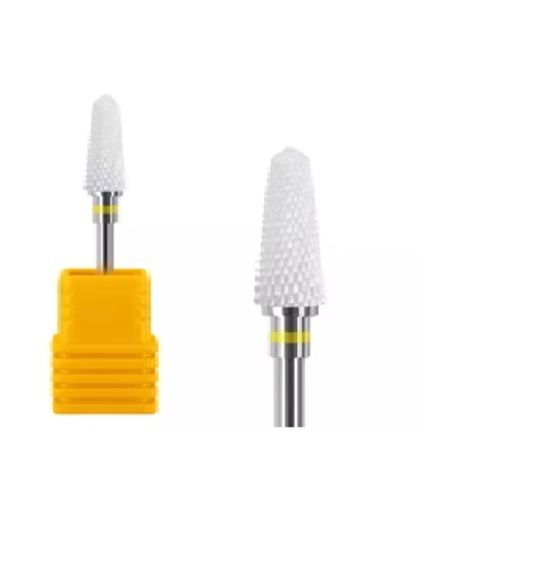 Fresa Ceramica cono amarillo