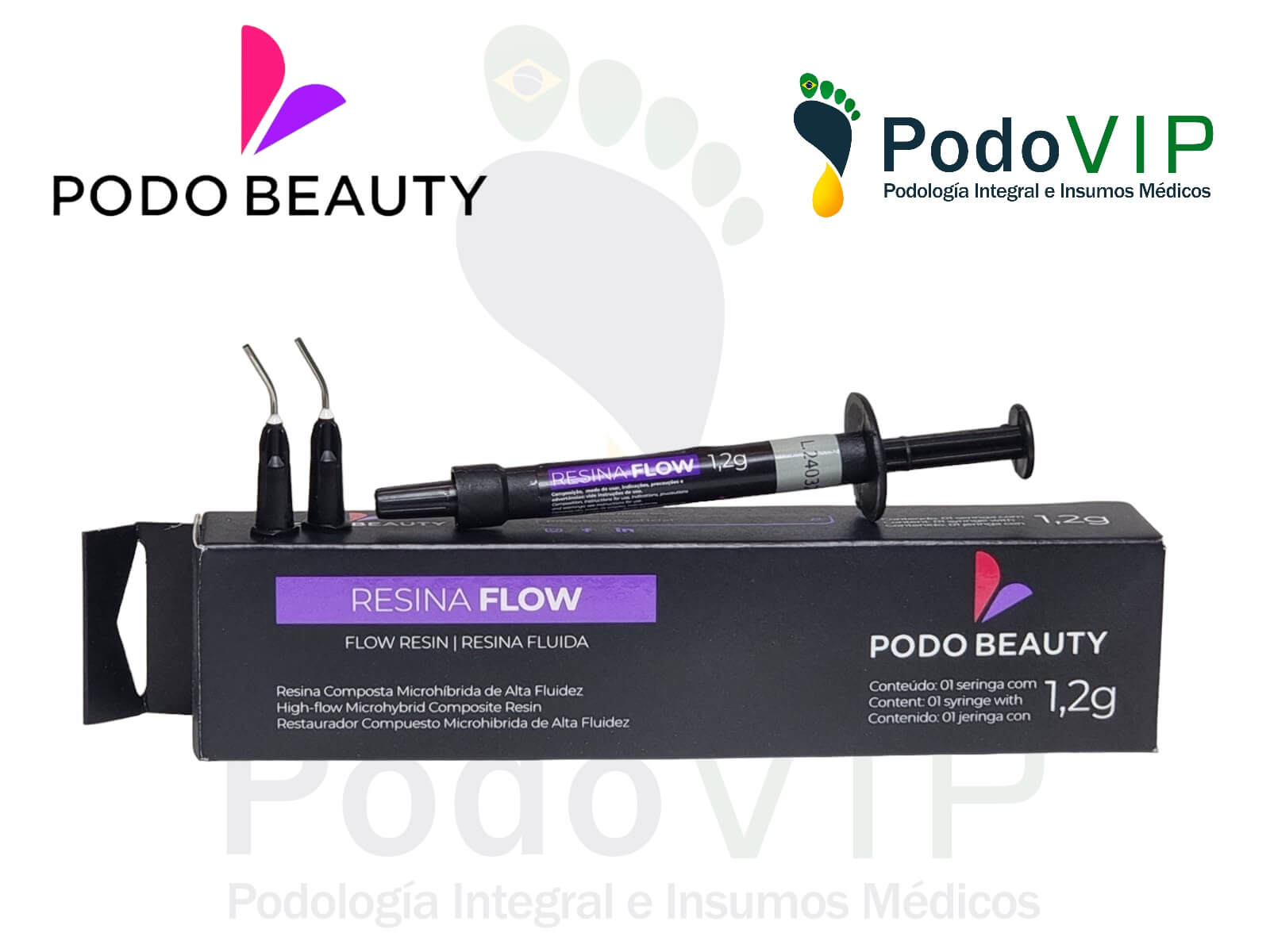 Resina Fluida Podobeauty