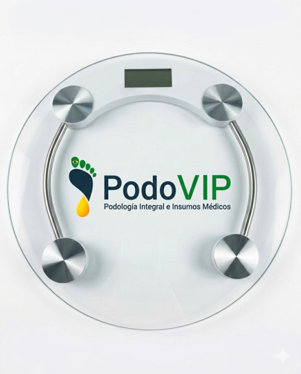 Balanza digital de Vidrio para baño