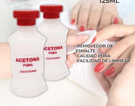 Acetona pura pequeña 125ML