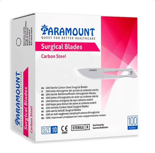 Hojas de bisturí N°10 paramount