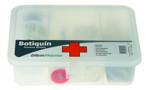 Botiquin de primeros auxilios DifemPharma