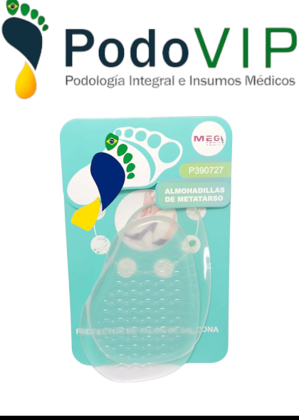 Almohadilla metatarso transparente
