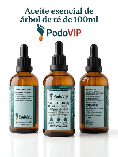 Aceite esencial de Arbol de Te 100% Puro- 100ml