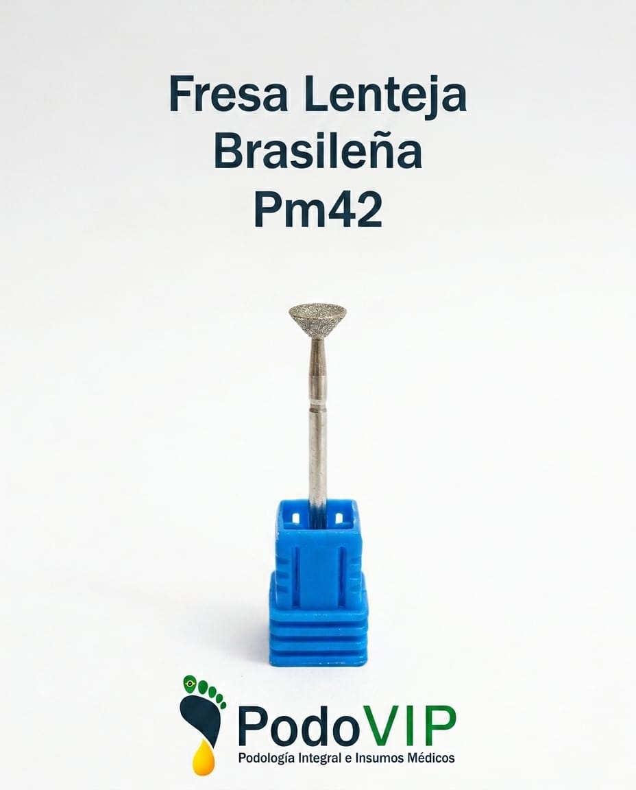 Fresa lenteja diamantada brasileña n°42