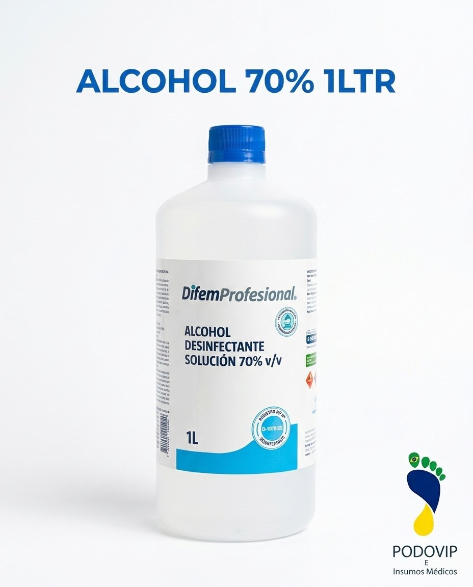 Alcohol al 70 % DifemProfesional , 1 litro